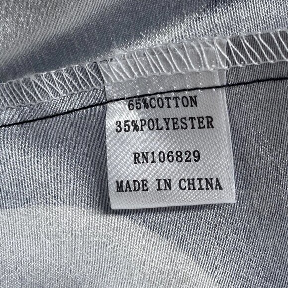 NEW NANCY YANG  Women’s Maxi Dress Black/White Size L Polka Dot Ruffle Belted - Picture 9 of 9